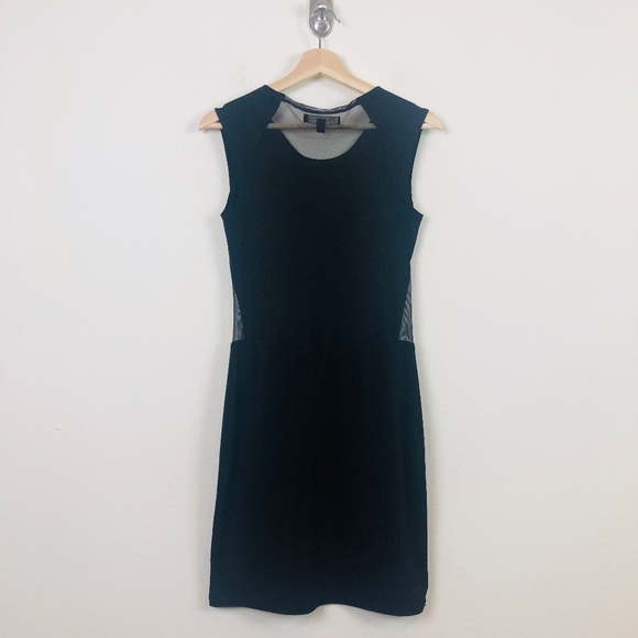 Elizabeth and James Black Mesh Dress - Picture 5 of 7